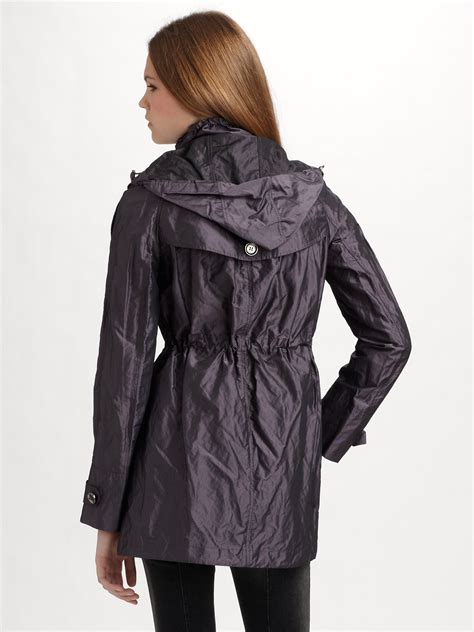 burberry hooded raincoat sale|Burberry women's raincoat with hood.